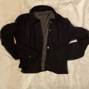 Urban Outfitters Mesh Long Sleeve Blouse